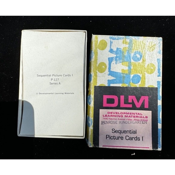 DLM Sequential Picture Cards Developmental Learning Materials Teaching Aid -BK - Picture 1 of 5